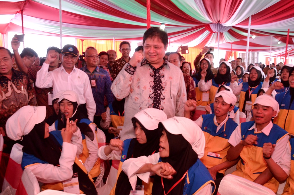Vokasi Industri Gaet 400 Ribu Siswa SMK